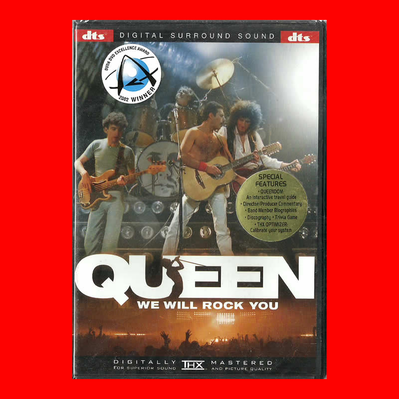 Pop - DVD - QUEEN - WE WILL ROCK YOU (FACTORY SEALED) was listed for  R380.00 on 21 Mar at 21:01 by cindysn in Johannesburg (ID:548671933)